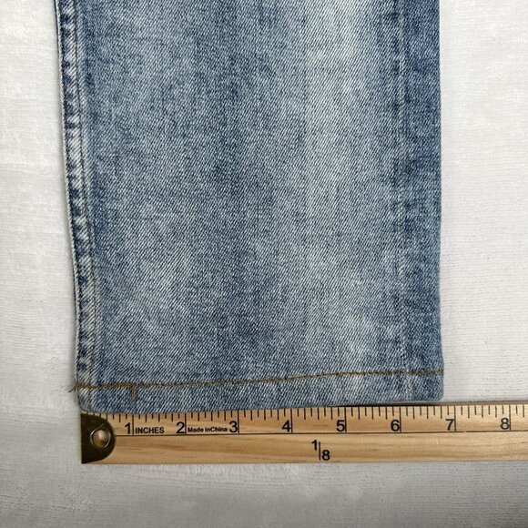 Denham Jeans Men Size W30 L26 Razor Slim Fit Fly Button Cardiani Denim Italy EUC - Picture 4 of 12